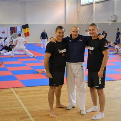 Sparing v Soběslavi _ Albrechticích  s Izraelem, Belgií, Slovenskem a TJ Karate ČB
