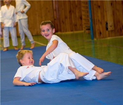 Ukázka karate kurzu Ústí n. L.