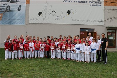 Výsledky  Poháru nadějí karate v České Lípě 28x
