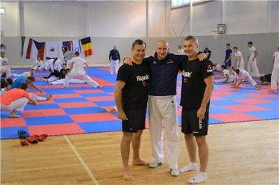 Sparing v Soběslavi _ Albrechticích  s Izraelem, Belgií, Slovenskem a TJ Karate ČB