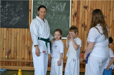 Trénink ústecké přípravky karate do 6 let