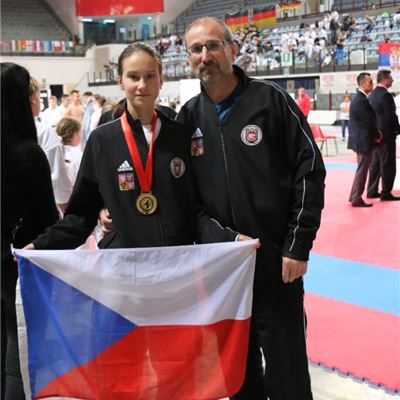 ME tradičního karate Fudokan v Italské Rimini