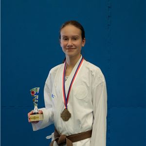 Adéla Čepičková Mistr ČR kumite juniorka  -53kg